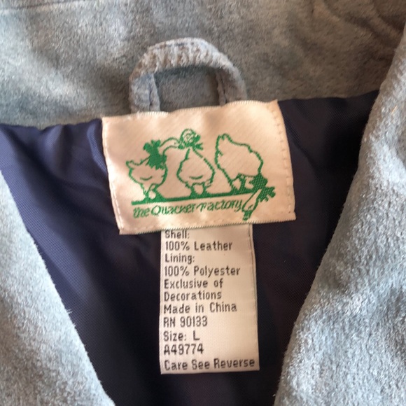 Beautiful Quacker Factory Leather Jacket - Picture 6 of 7